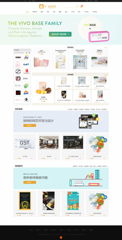 新加坡 網購平臺首頁設計