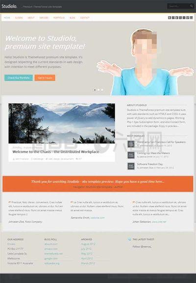 網(wǎng)頁(yè)設(shè)計(jì)html5網(wǎng)站模板